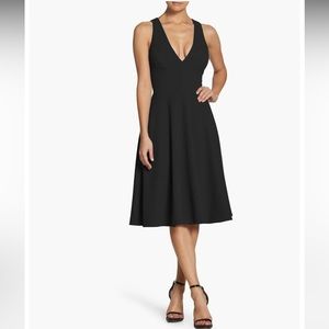 Dress the Population Catalina Fit & Flare Cocktail Dress Size XL